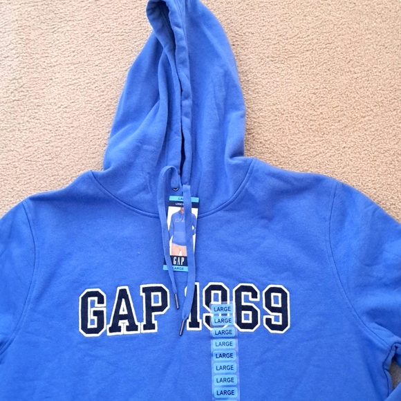 UNISEX  GAP HOODIE SWEATSHIRT. LARGE - Picture 2 of 10